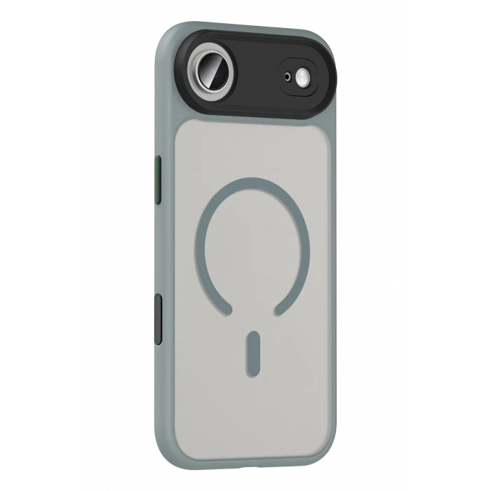 ieg™  Apple iPhone 17 Air Megane Magsafe Kapak - Titan Gri