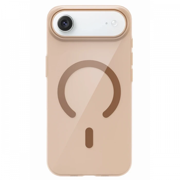 ieg™  Apple iPhone 17 Air PC Blank Magsafe Kapak - Çöl Titanyum