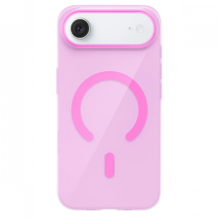 ieg™  Apple iPhone 17 Air PC Blank Magsafe Kapak - Pembe