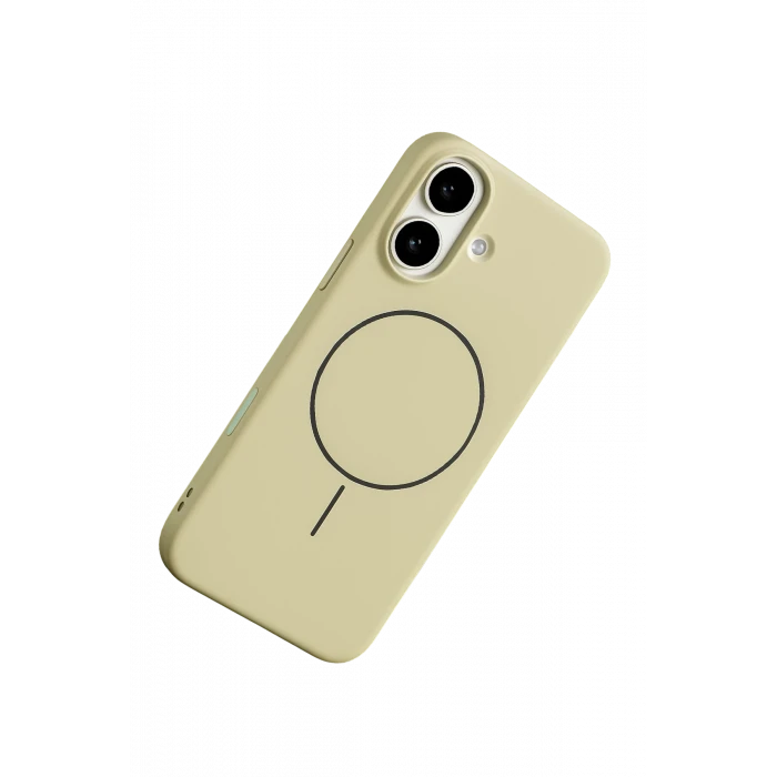 ieg™  Apple iPhone 17 Jully Magsafe Kapak - Bej