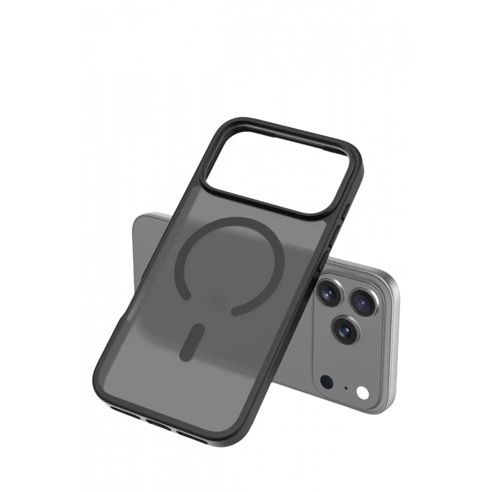 ieg™  Apple iPhone 17 Pro Jota Magsafe Kapak - Siyah