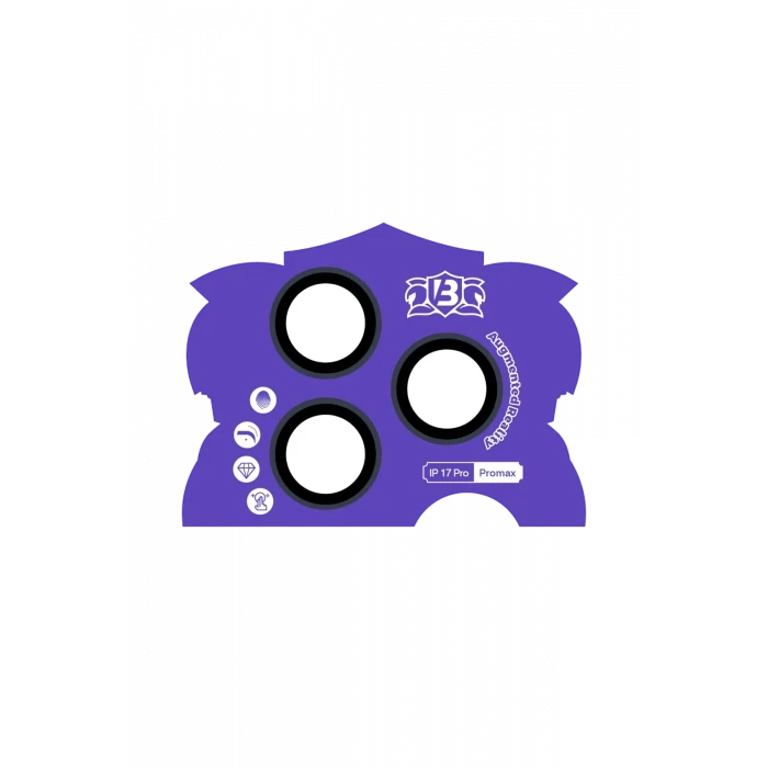 ieg™  Apple iPhone 17 Pro Max Bilvis Titan Kamera Lens - Lacivert