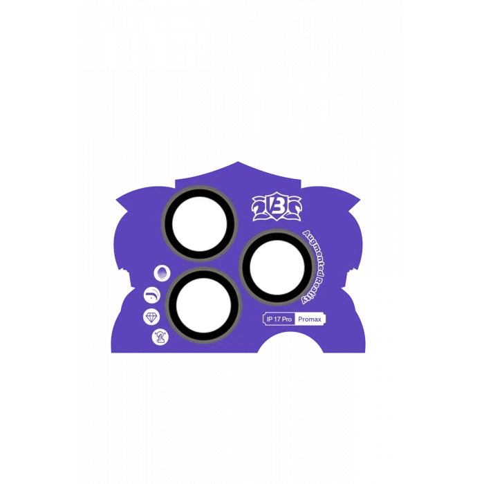 ieg™  Apple iPhone 17 Pro Max Bilvis Titan Kamera Lens - Natural Grey