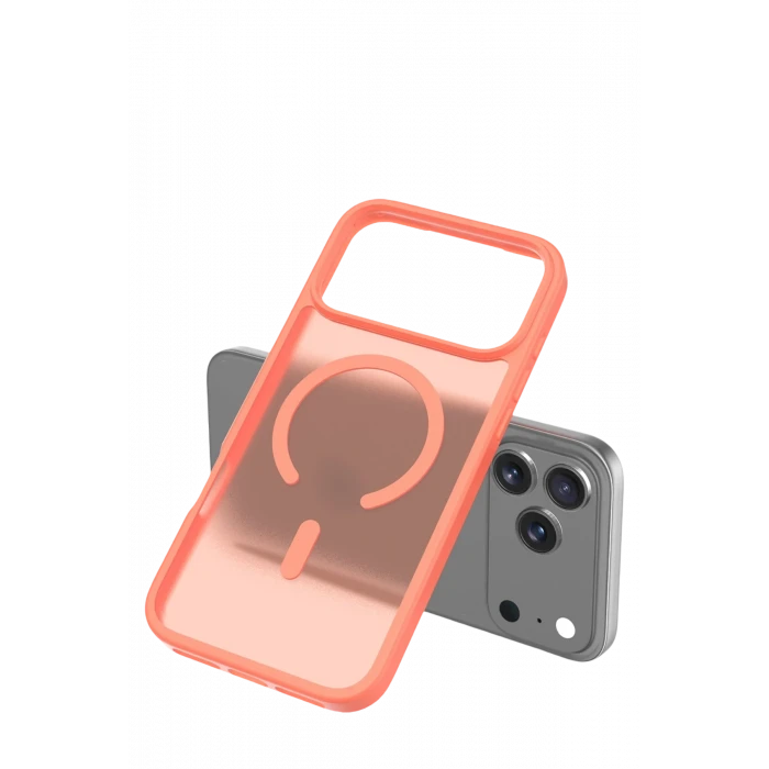 ieg™  Apple iPhone 17 Pro Max Jota Magsafe Kapak - Turuncu