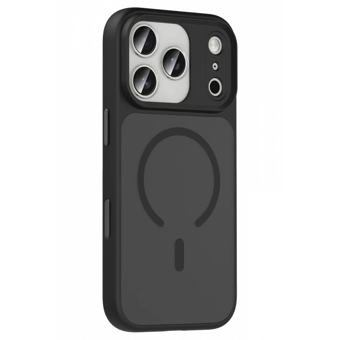 ieg™  Apple iPhone 17 Pro Max Megane Magsafe Kapak - Siyah