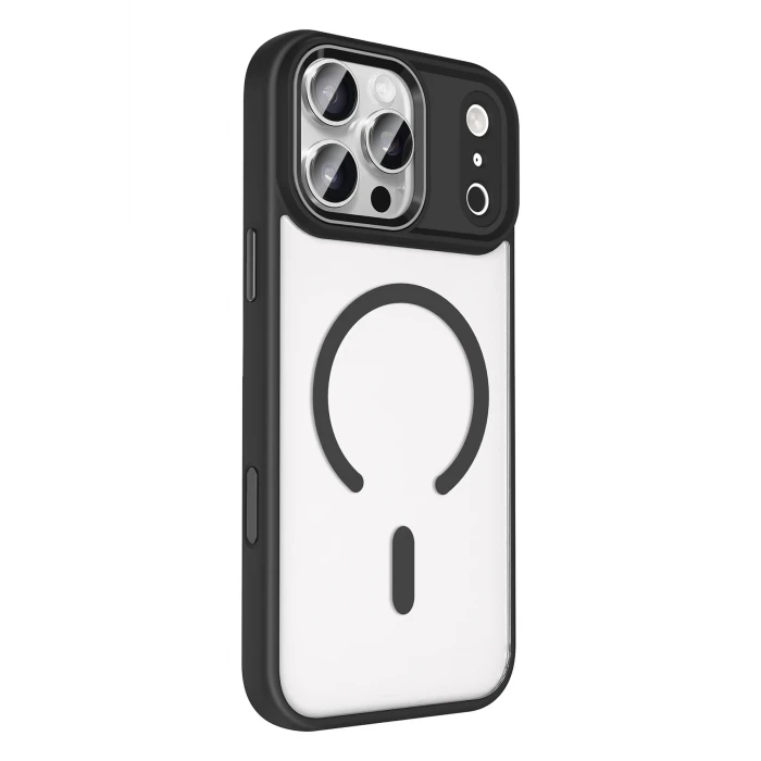 ieg™  Apple iPhone 17 Pro Max Terea Magsafe Kapak - Siyah