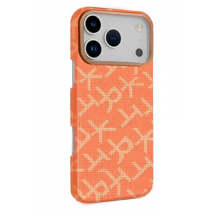 ieg™  Apple iPhone 17 Pro Max Vega Magsafe Kapak - Açık Turuncu