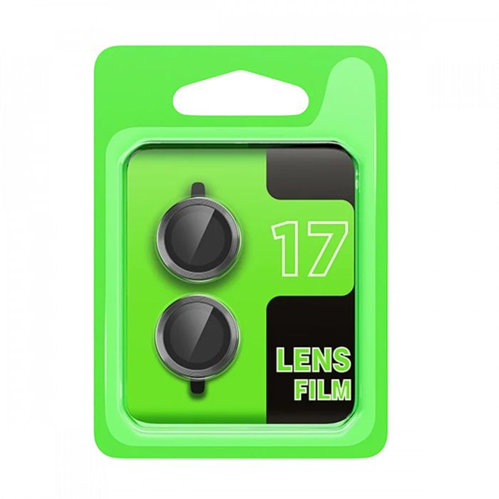 ieg™  Apple iPhone 17 Raze Metal Kamera Lens - Gri