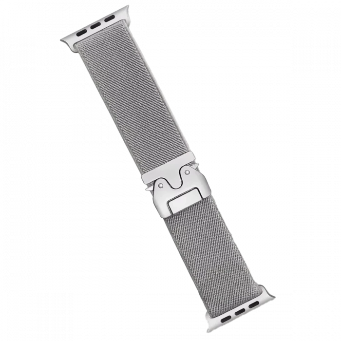 ieg™  Apple Watch 42mm Forest Kumaş Kordon - Titan Gri