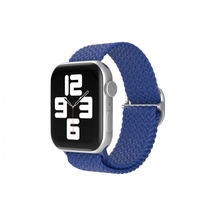 ieg™  Apple Watch 42mm Star Kordon - Benekli Mavi