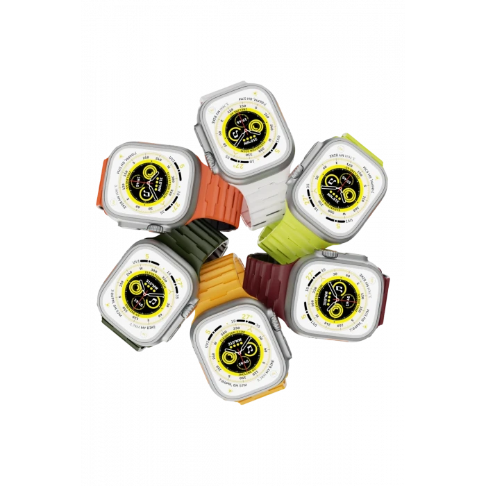 ieg™  Apple Watch Ultra 49mm Wowen Kordon - Bej