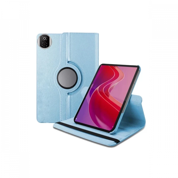 ieg™  Huawei Honor Pad X7 360 Tablet Deri Kılıf - Mavi