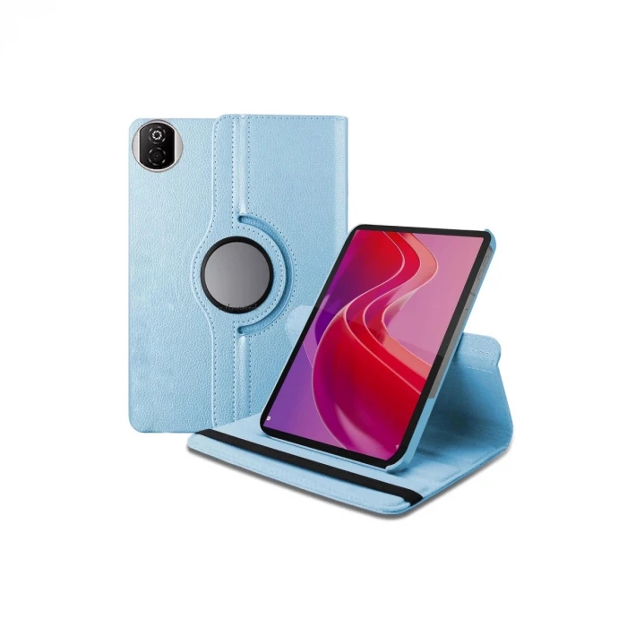 ieg™  Huawei Honor Pad X7 360 Tablet Deri Kılıf - Mavi