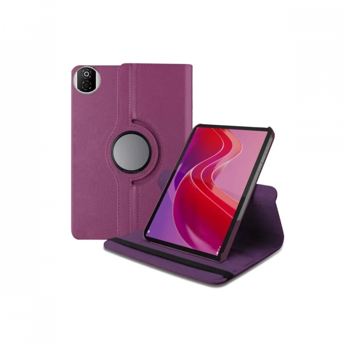 ieg™  Huawei Honor Pad X7 360 Tablet Deri Kılıf - Mor