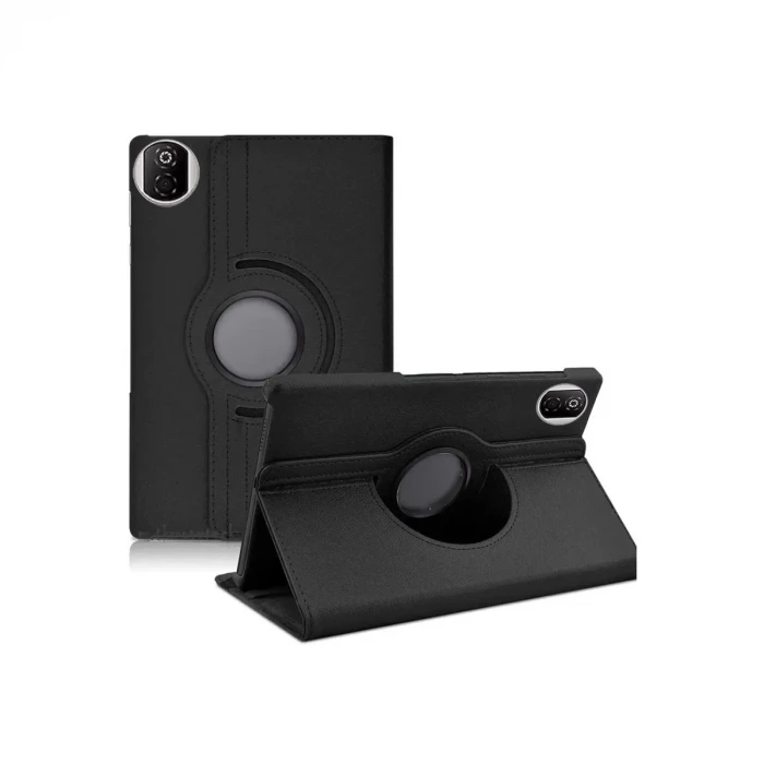 ieg™  Huawei Honor Pad X7 360 Tablet Deri Kılıf - Siyah