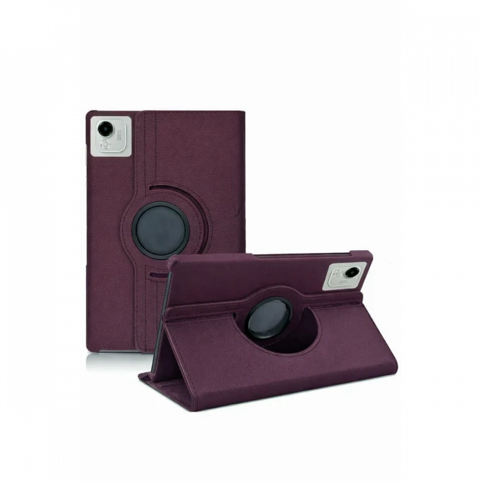 ieg™  Huawei Honor Pad X9A 360 Tablet Deri Kılıf - Mürdüm