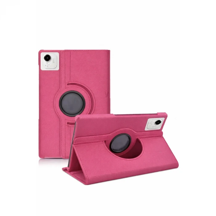ieg™  Huawei Honor Pad X9A 360 Tablet Deri Kılıf - Pembe