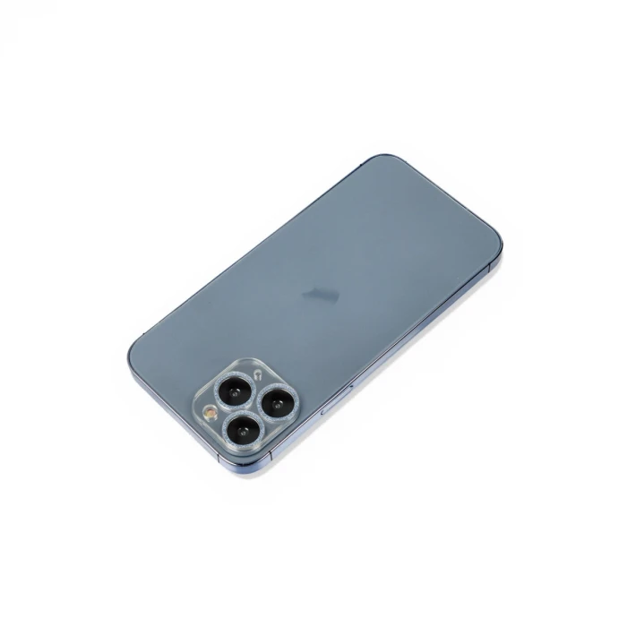 ieg™  iPhone 11 Pro Max Shine Kamera Lens Koruma Cam - Sierra Blue