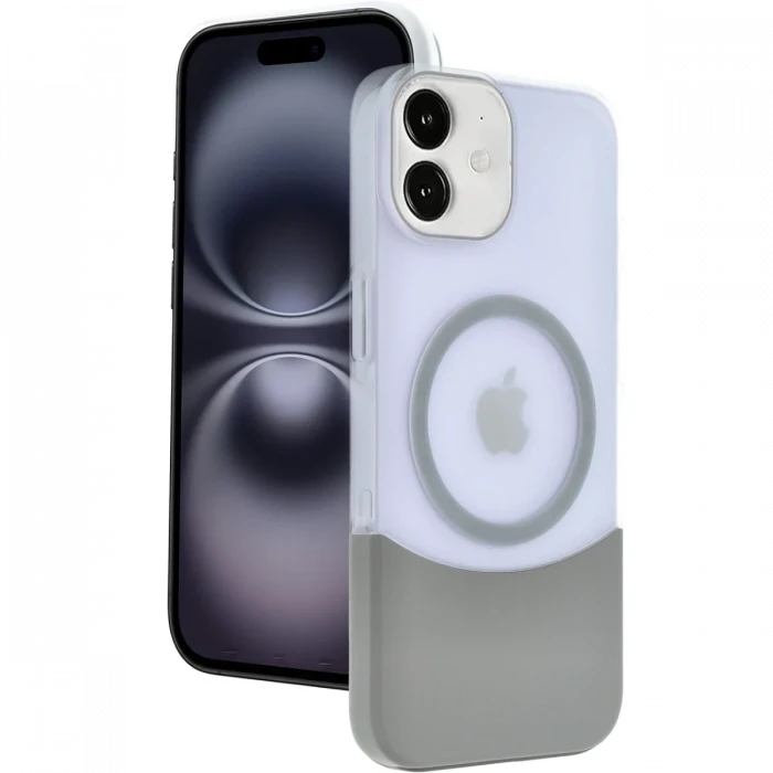 ieg™  iPhone 11 Velar Magsafe Kapak - Natural Grey