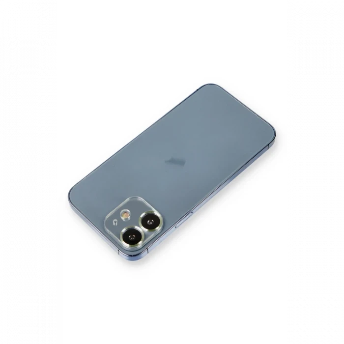 ieg™  iPhone 12 Metal Kamera Lens Koruma Cam - Açık Yeşil