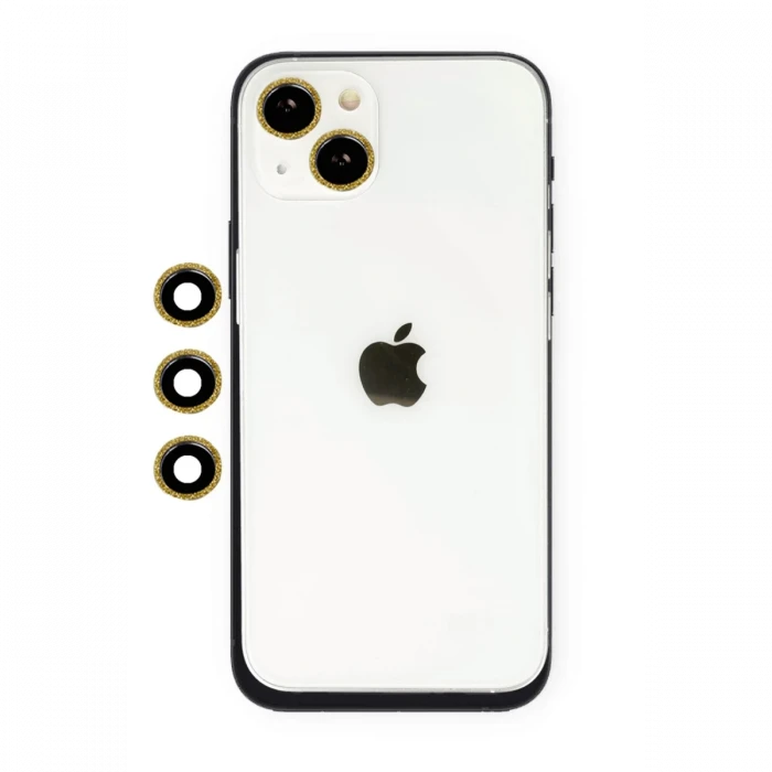 ieg™  iPhone 14 Shine Kamera Lens - Gold