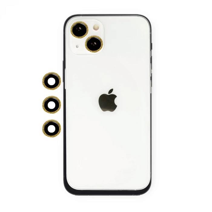 ieg™  iPhone 14 Shine Kamera Lens - Gold