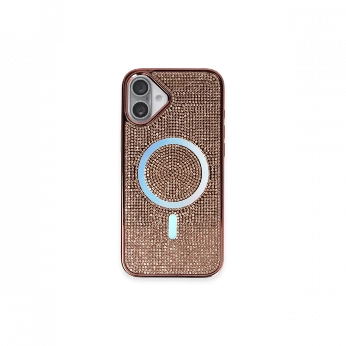 ieg™  iPhone 16 Plus Kılıf Helen Magsafe Kapak - Pembe