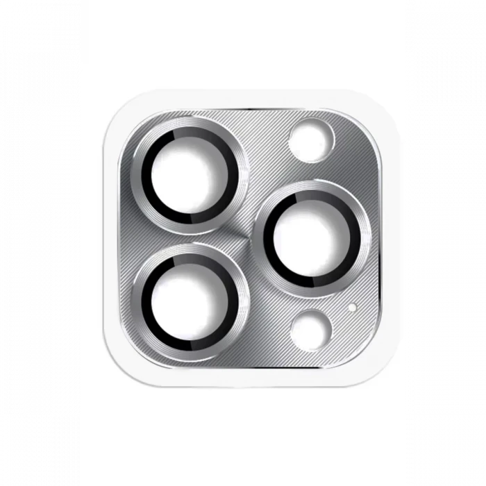 ieg™  iPhone 16 Pro Max Pers Alüminyum Kamera Lens - Gri