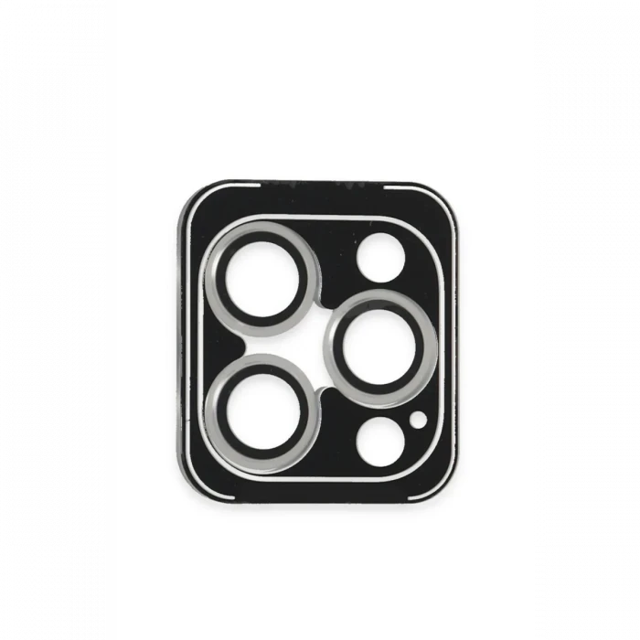ieg™  iPhone 16 Pro Max PVD Metal Kamera Lens - Gümüş