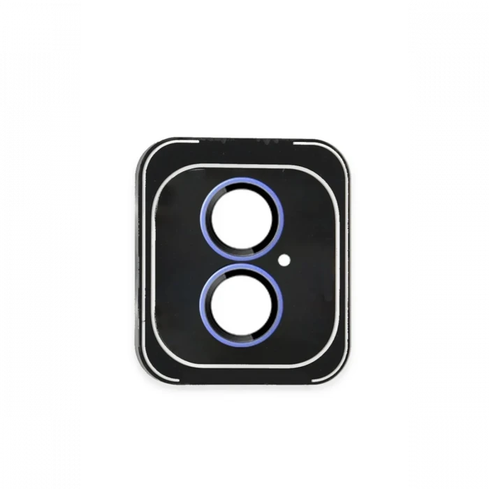 ieg™  iPhone 16 PVD Metal Kamera Lens - Mavi