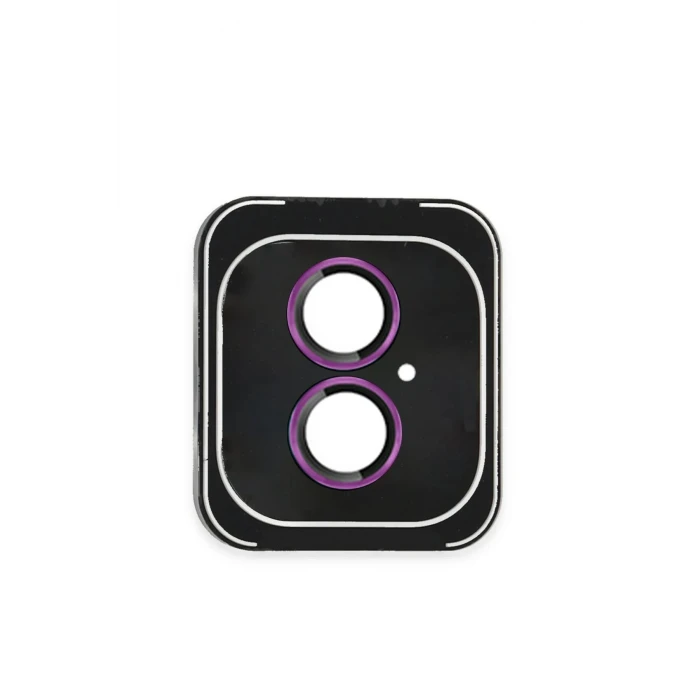ieg™  iPhone 16 PVD Metal Kamera Lens - Pembe