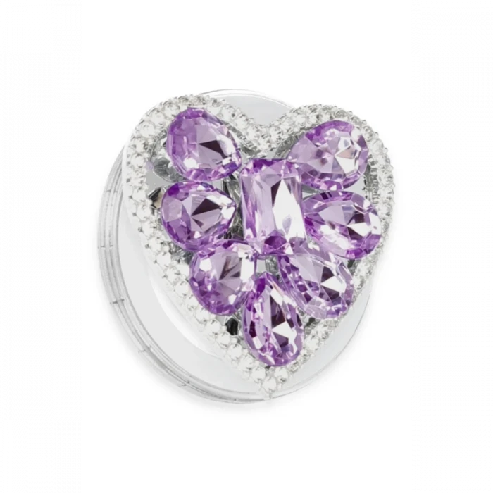 ieg™  Kickstand Taşlı Magsafe Stand - Mor