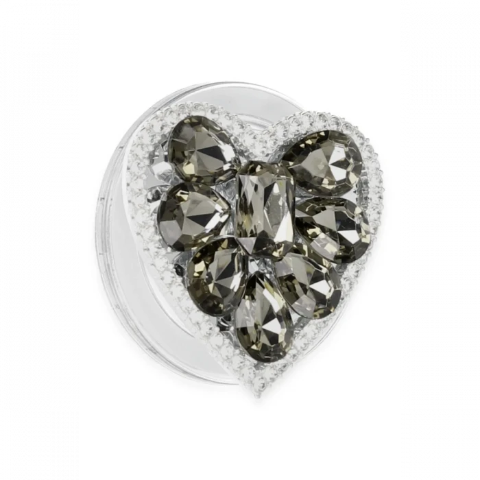 ieg™  Kickstand Taşlı Magsafe Stand - Siyah