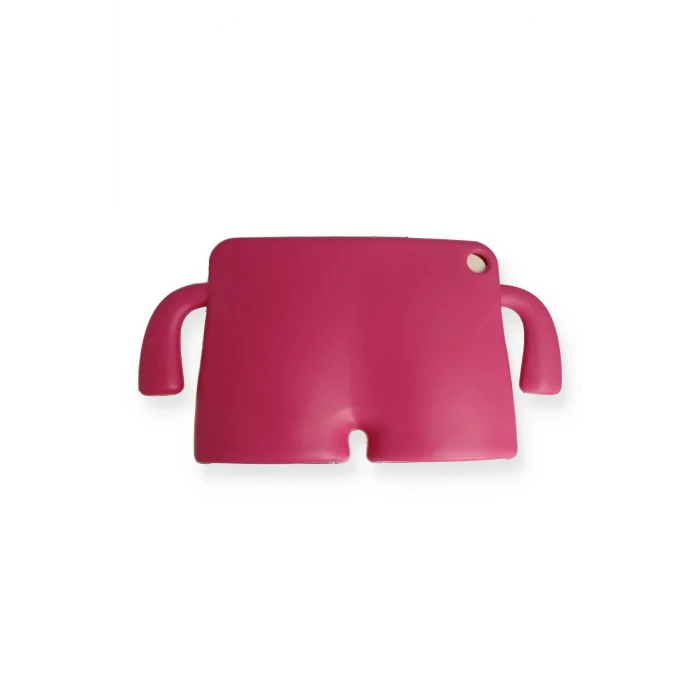 ieg™  iPad 4 9.7 Kılıf Karakter Tablet Silikon - Pembe