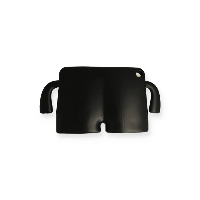 ieg™  iPad Mini 5 Kılıf Karakter Tablet Silikon - Siyah