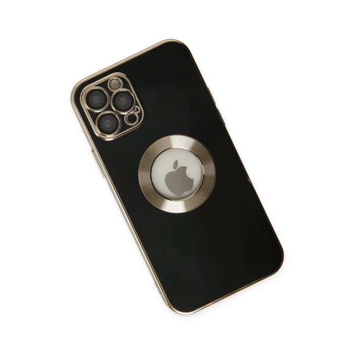 ieg™  iPhone 12 Pro Kılıf Store Silikon - Siyah