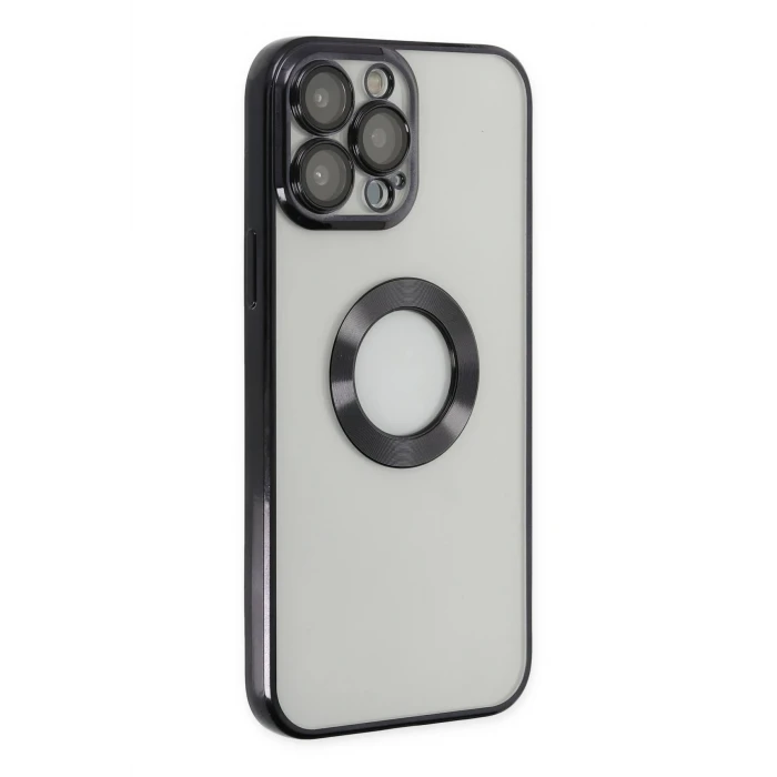 ieg™  iPhone 13 Pro Max Kılıf Slot Silikon - Siyah