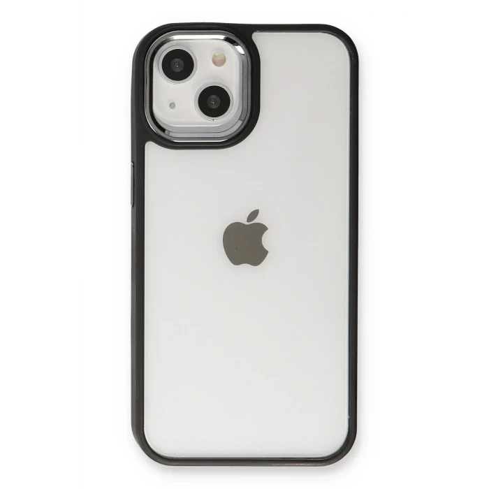 ieg™  iPhone 14 Plus Kılıf Dora Kapak - Siyah