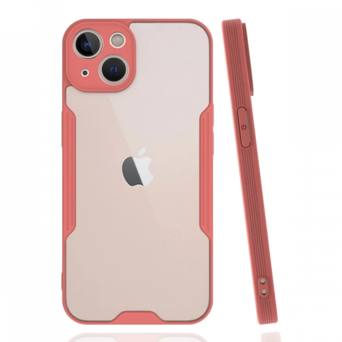 ieg™  iPhone 14 Plus Kılıf Platin Silikon - Pembe