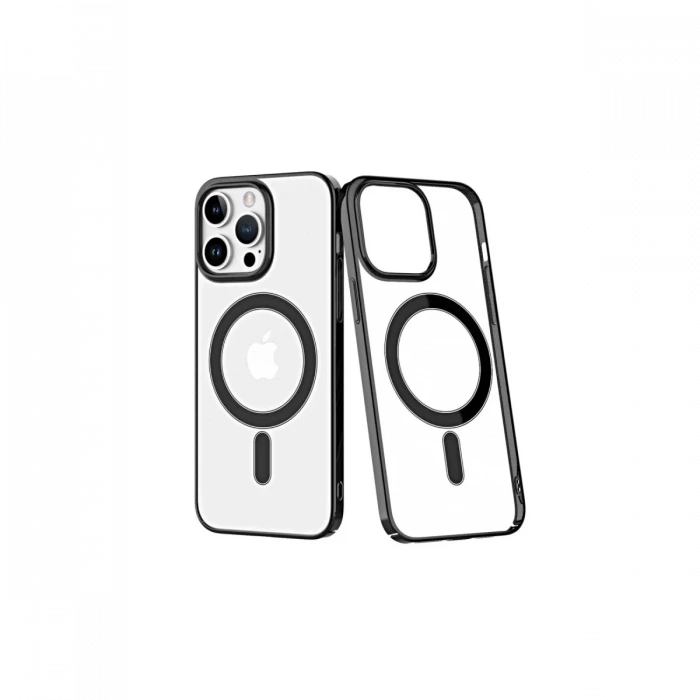 ieg™  iPhone 14 Pro Kılıf Element Magneticsafe Sert Kapak - Siyah