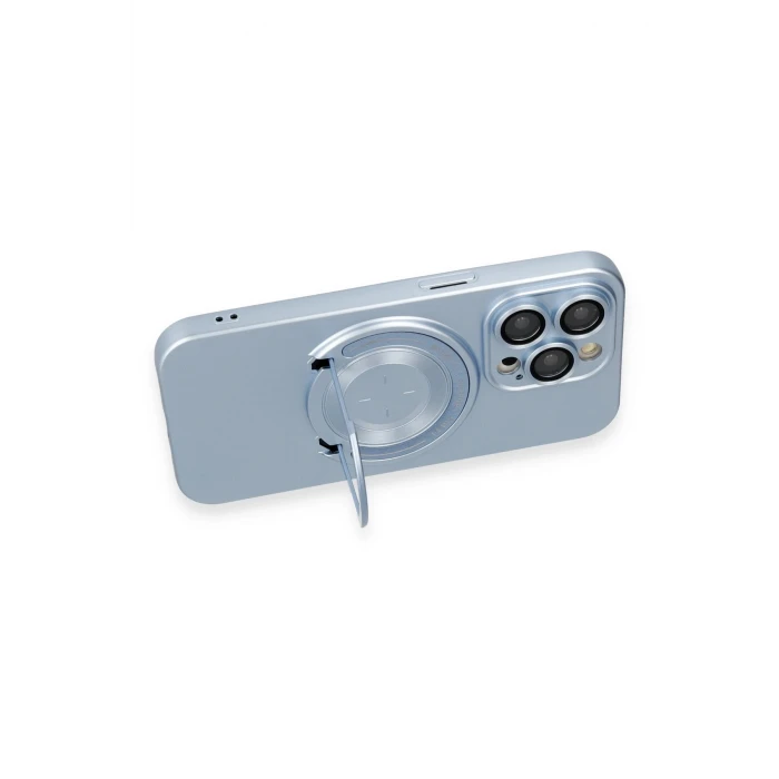 ieg™  iPhone 14 Pro Kılıf Lukka Magneticsafe Kapak - Sierra Blue