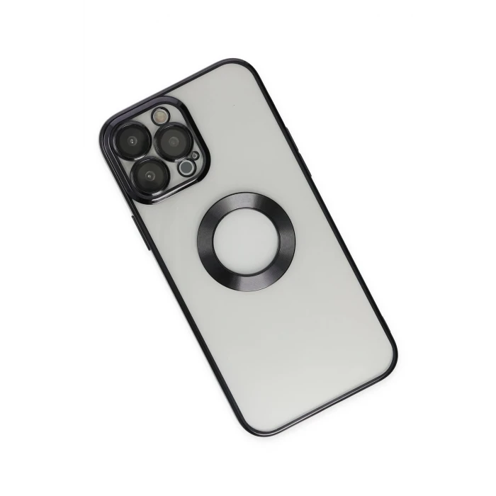 ieg™  iPhone 14 Pro Kılıf Slot Silikon - Siyah