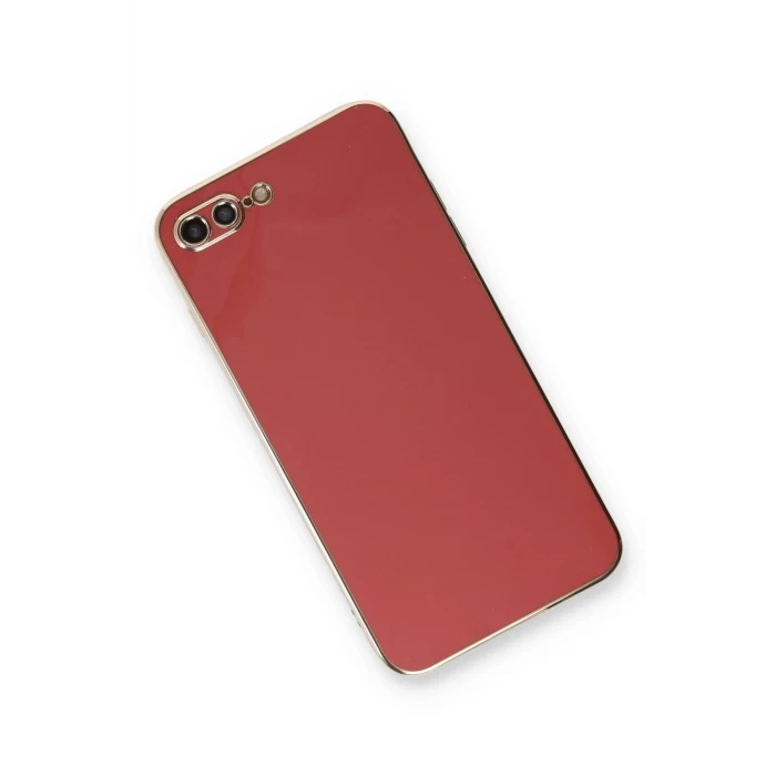 ieg™  iPhone 7 Plus Kılıf Volet Silikon - Kırmızı