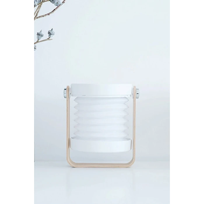 ieg™  JP-DLD Kamp Lambası Görünümlü Dekoratif Gece Lambası - Beyaz