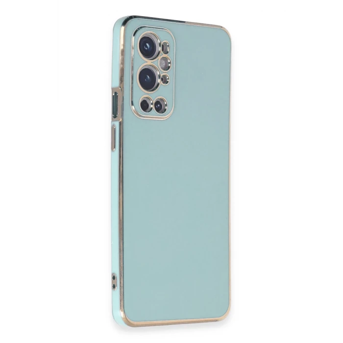 ieg™  One Plus 9 Pro Kılıf Volet Silikon - Açık Yeşil