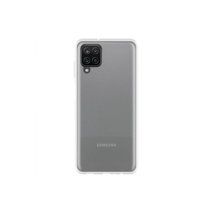 ieg™  Samsung Galaxy A12 Kılıf Lüx Şeffaf Silikon