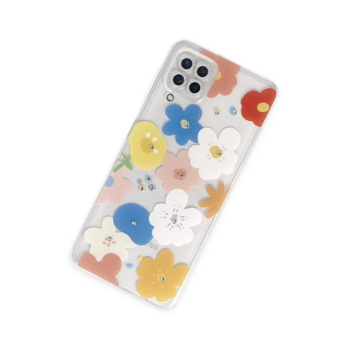 ieg™  Samsung Galaxy A22 Kılıf Lucky Silikon - Lucky 8