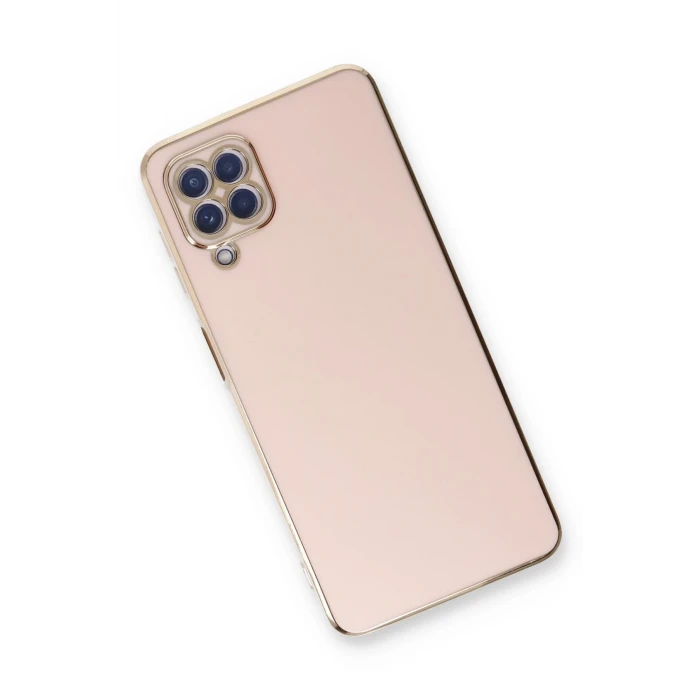ieg™  Samsung Galaxy A22 Kılıf Volet Silikon - Pembe