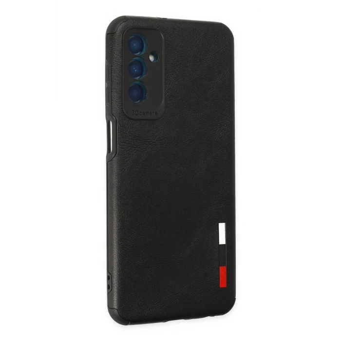 ieg™  Samsung Galaxy M13 Kılıf Loop Deri Silikon - Siyah