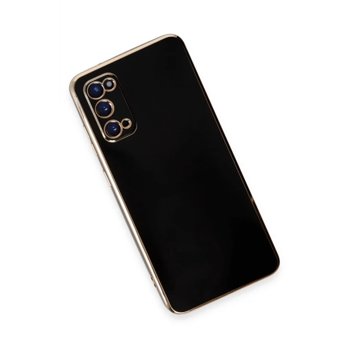 ieg™  Samsung Galaxy S20 Kılıf Volet Silikon - Siyah